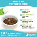 Raw Paws Raw Unpasteurized Goat Milk For Dogs & Cats, 16-Oz, 14 Pack - Pet Milk Replacer For Puppies & Kittens, Goats Milk Supplement For Dogs, Sensitive Stomach Dog Food Topper, Frozen Raw Goat Milk