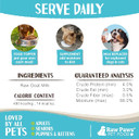 Raw Paws Raw Unpasteurized Goat Milk For Dogs & Cats, 16-Oz, 14 Pack - Pet Milk Replacer For Puppies & Kittens, Goats Milk Supplement For Dogs, Sensitive Stomach Dog Food Topper, Frozen Raw Goat Milk