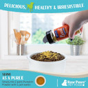 Raw Paws Boost Pet Food Topper Organic Pumpkin Powder, 3-Oz - Made In Usa - Grain-Free Dog Toppers For Dry Food - Anti Scoot Powder Pumpkin For Dogs - Vegan Dog Food Gravy - Dog Meal Toppers For Dogs