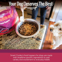 Smart Cookie Natural Dog Food Topper - Dinner - Dog Meal Mixer For All Ages - Food Topper For Picky Eaters And For Boosting Nutrition - Non Gmo, Made In The Usa - 15 Oz Bag (30 Day Supply)