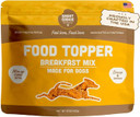Smart Cookie Natural Dog Food Topper - Breakfast - Dog Meal Mixers For All Ages - Food Topper For Picky Eaters And For Boosting Nutrition - Non Gmo, Made In The Usa - 15 Oz Bag (30 Day Supply)
