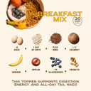 Smart Cookie Natural Dog Food Topper - Breakfast - Dog Meal Mixers For All Ages - Food Topper For Picky Eaters And For Boosting Nutrition - Non Gmo, Made In The Usa - 15 Oz Bag (30 Day Supply)