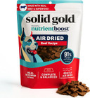 Solid Gold Air Dried Dog Food Toppers For Picky Eaters - Healthy Dog Treats Made With Real Beef To Serve As Meal Topper Or Dog Treat - Supports Muscle Growth, Immunity, And Healthy Digestion - 4 Oz