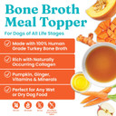 Solid Gold Turkey Bone Broth For Dogs - Grain Free Dog Food Topper Rich In Collagen And Superfoods - Nutrient Dense Dog Gravy Topper For Dry Food - Promotes Gut Health And Hydration - 12 Pack