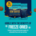Stewart Dog Food, Raw Coated Chicken & Vegetable Recipe, 4 Lb. Bag, Probiotics For Dogs, Made In Usa, Chicken Dog Food, Products For Dogs