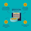 Stewart Raw Naturals Freeze Dried Dog Food, Chicken & Vegetables Recipe, 8 Ounce Bag, Complete And Balanced Nutrition