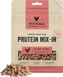 Vital Essentials Freeze Dried Raw Protein Mix-In Dog Food Topper, Chicken Mini Nibs Topper For Dogs, 6 Oz