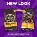 Wellness Core Natural Grain Free Dry Dog Food, Puppy, 4-Pound Bag