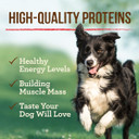 Merrick Grain Free Premium And Natural Canned Dog Food, Soft And Healthy Wet Recipe, Real Beef Lamb And Bison - (Pack Of 12) 12.7 Oz. Cans