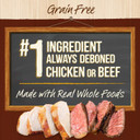 Merrick Chunky Recipes Grain Free Wet Dog Food Variety Pack, Canned Dog Food - (12) 12.7 Oz. Cans