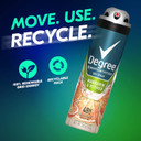 Degree Men Antiperspirant Deodorant Mandarin & Vetiver 3 Count Spray 48-Hour Protection 3.8 Oz3.80 Ounce (Pack Of 3)