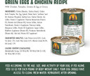 Weruva Classic Dog Food, Green Eggs & Chicken With Chicken Breast & Pumpkin In Gravy, 5.5Oz Can (Pack Of 24)