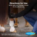 Farnam Vetrolin Horse Liniment Gel With Hyaluronic Acid For Muscle Soreness And Stiffness Relief On Horses, Helps Reduce Swelling, Aids In Pain Relief, 12 Oz