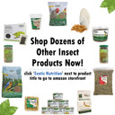 Cricket Crunch (3.2 Oz.) - All Natural Healthy High Protein Insect Treat - Chickens, Birds, Hedgehogs, Bluebirds, Reptiles, Sugar Gliders, Opossums, Skunks, Lizards, Fish, Turtles, Amphibians