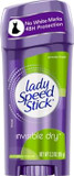 Lady Speed Stick Invisible Dry Antiperspirant & Deodorant, Powder Fresh, 2.3 Oz, Purple