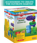 Kaytee Crittertrail Fun-Nel Activity Accessory Kit Small Animal Habitat Tubes