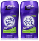 Lady Speed Stick Invisible Dry, Powder Fresh Antiperspirant Deodorant, Net Wt. 1.4 Oz. (2 Pack Value Bundle) By Lady Speed Stick