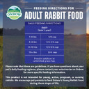Oxbow Animal Health Organic Bounty Adult Rabbit Food - All Natural Rabbit Pellets - 3 Lb