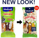 Vitakraft Mini Pops Treat For Small Animals - 100% Real Corn Cob - Supports Healthy Teeth - 6 Oz