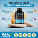 Glucosamine Chondroitin Msm Collagen | Fsa Hsa Eligible | Joint Support Supplement 2800 Mg | Made In Usa | Fsa Approved Product Items | Flexibility Nutritional Vitamins | For Men & Women, 120 Capsules