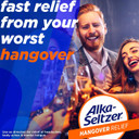 Alka-Seltzer Hangover Relief Tablets, Fast Relief Starts In About 15 Minutes For Headaches, Body Aches & Mental Fatigue, Bachelorette Party & Bachelor Party, Hangover Relief Dispenser Pack, 120 Count