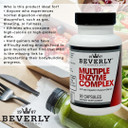 Beverly International (Mec Multiple Enzyme Complex, 90 Capsules. An Ultra-Premium Digestive Aid Helping Bodybuilders, Athletes And Fitness Enthusiasts Digest Their Meals More Easily. Take With Food