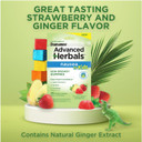 From The Makers Of Dramamine, Advanced Herbals, Ginger Chews, Nausea Relief Soft Chews Lemon-Honey-Ginger, 20 Count