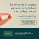 Gaia Herbs Nausea Organic Gummy - Relieves Occasional Nausea - With Ginger And Lemon - 60 Vegan Gummies (30-Day Supply)