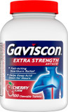 Gaviscon Extra Strength Cherry Chewable Tablet For Fast-Acting Heartburn Relief, 100 Count