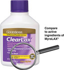 Goodsense Clearlax, Polyethylene Glycol 3350 Powder For Solution, Osmotic Laxative, 17.9 Ounce