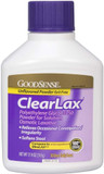 Goodsense Clearlax, Polyethylene Glycol 3350 Powder For Solution, Osmotic Laxative, 17.9 Ounce