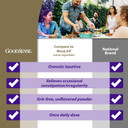 Goodsense Polyethylene Glycol 3350 Powder For Solution, Osmotic Laxative, Softens Stool, Relieves Occasional Constipation, 26.9 Ounce