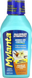 Mylanta Antacid And Gas Relief, Maximum Strength Formula, Vanilla Caramel Flavor, 12 Fluid Ounce