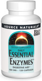 Source Naturals Essential Enzymes 500Mg Bio-Aligned Multiple Enzyme Supplement Herbal Defense For Digestion, Gas, Constipation & Bloating Relief - Supports A Strong Immune System - 60 Capsules