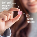 Tums Gummy Bites Dietary Supplement For Occasional Heartburn Relief, Upset Stomach And Acid Indigestion, Great For A Summer Bbq - Cherry Berry Burst - 108 Count