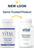 Vital Nutrients Pancreatic Enzymes 1000Mg (Full Strength) | Pancreatin Digestion Supplement With Protease, Amylase & Lipase | Digestive Enzymes | Gluten, Dairy, And Soy Free | 90 Capsules