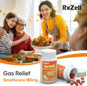 Gas Relief, Maximum Strength Simethicone 250Mg, 120 Softgels - Anti Flatulence Relieves Gas Fast, Bloating Aid, Stomach Discomfort, Fullness And Pressure Relief Pills