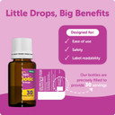 Ddrops Kids Probiotic Liquid Drops, Dual Probiotic Support, Helps Support Kids' Immune And Digestive Health, 30 Servings