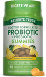 Nature'S Truth Probiotic Gummies For Adults | 50 Count | Vegan, Non-Gmo & Gluten Free Digestive Health Supplement