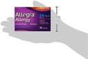 Allegra Adult 24Hr Non-Drowsy Antihistamine, 15 Tablets, Fast-Acting Allergy Symptom Relief, 180 Mg