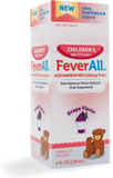Feverall Liquid Oral Children Fever Reducer/Pain Reliever (4 Oz., Grape)