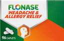 Flonase Headache And Allergy Relief Caplets With Acetaminophen 325 Mg, Chlorpheniramine Maleate 4 Mg And Phenylephrine Hcl 10 Mg Per 2 Caplet Dose - 96 Caplets Flonase Headache And Allergy Relief Caplets With Acetaminophen 325 Mg, Chlorpheniramine Maleate 4 Mg And Phenylephrine Hcl 10 Mg Per 2 Caplet Dose - 96 Caplets