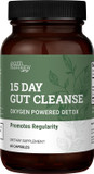 15 Day Gut Cleanse Detox For Women And Men - Vegan, Non-Gmo Ingredients For Waist Loss And Constipation Relief With A 15 Day Cleanse Gut Support Without Cramping, As Seen On Tiktok (60 Capsules)