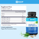 Equip Foods Grass-Fed Beef Organs - Grass Fed Beef Organ Supplement - Support Heart, Kidney & Spleen Health, Detox & Digestion, Vitality & Metabolism - Hormone, Antibiotic And Gmo Free - 120 Capsules