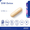 Pure Encapsulations Dim Detox | Supplement Support For Detoxification And Cellular Health* | 60 Capsules