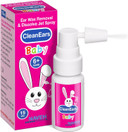 Naveh Pharma Cleanears Baby | Ear Wax Removal Kit Spray Ear Wax Softener Cleaner Ear Irrigation And Wax Dissolution | All-Natural Formula | Nonirritant  For Kids And Adults | 0.5 Fl Oz