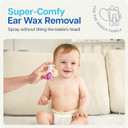 Naveh Pharma Cleanears Baby | Ear Wax Removal Kit Spray Ear Wax Softener Cleaner Ear Irrigation And Wax Dissolution | All-Natural Formula | Nonirritant  For Kids And Adults | 0.5 Fl Oz