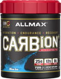 Allmax Nutrition Carbion+, Maximum Strength Electrolyte And Hydration Energy Drink, Blue Ice, 870G