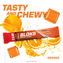 Clif Bloks - Energy Chews - Orange With 25Mg Caffeine - Non-Gmo - Plant Based Food - Fast Fuel For Cycling And Running-Workout Snack (2.1 Ounce Packet, 18 Count) - (Assortment May Vary)