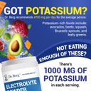 Dr. Berg Zero Sugar Hydration Keto Electrolyte Powder - Enhanced W/ 1000 Mg Of Potassium & Real Pink Himalayan Salt (Not Table Salt) - Grape Flavor Hydration Drink Mix Supplement - 50 Servings